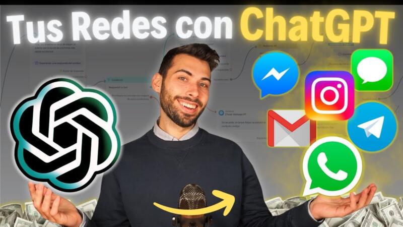 ¿Cómo se puede integrar ChatGPT en Whatsapp, Instagram y otras redes sociales? Descubre este tutorial fácil y sin necesidad de código ???? ¡Te sorprenderás! 3 1710889247 maxresdefault scaled