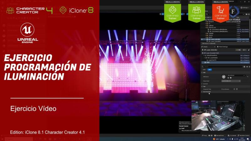 ¿Cómo Programar Efectos Impactantes en Unreal 5 y DMX LightShark LS1? Descúbrelo Aquí 4 1721721693 maxresdefault scaled