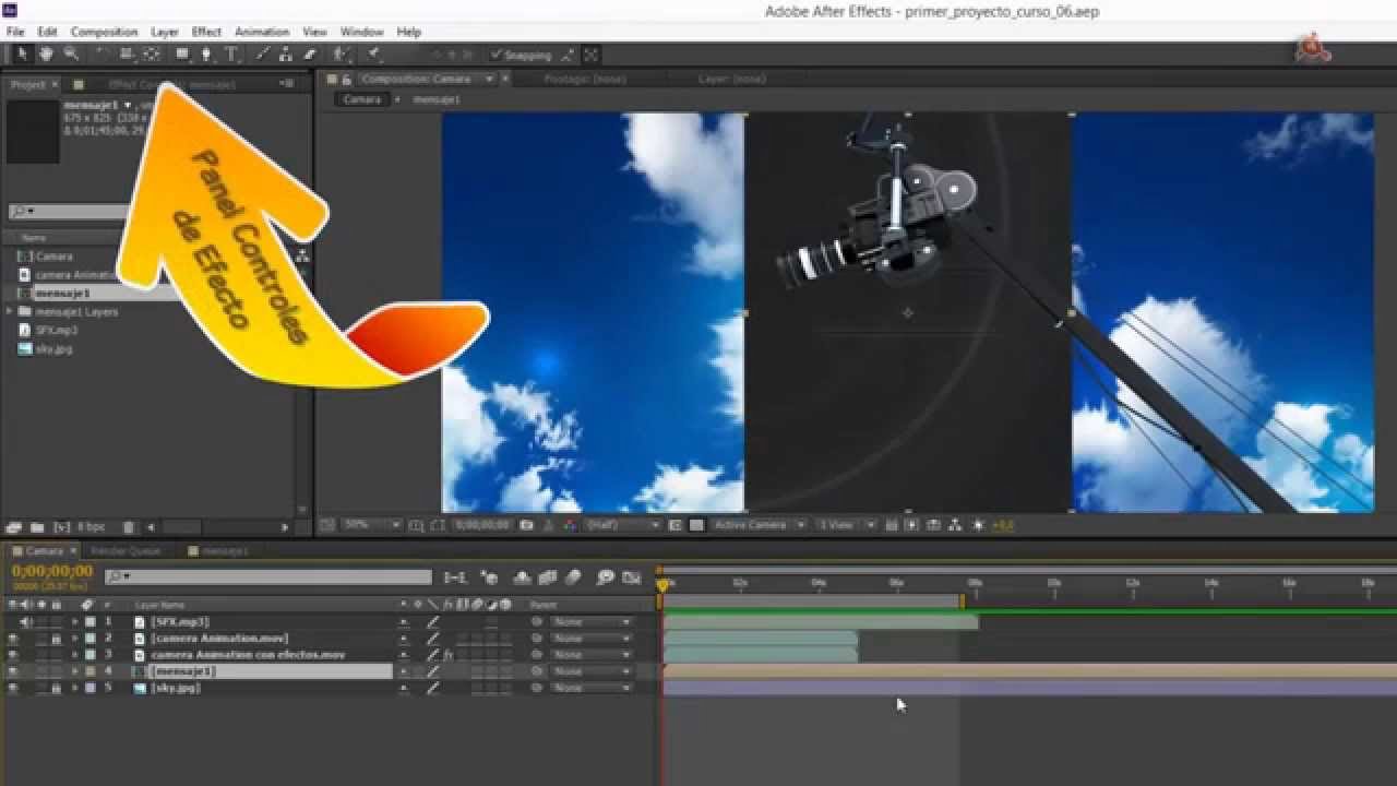 videotutorial after effects en pildoras