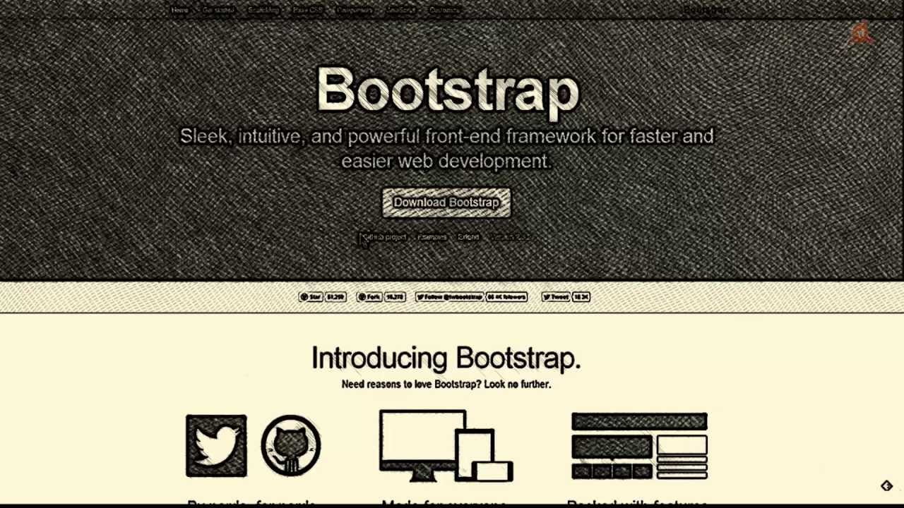 videotutorial intensivo de twitter bootstrap