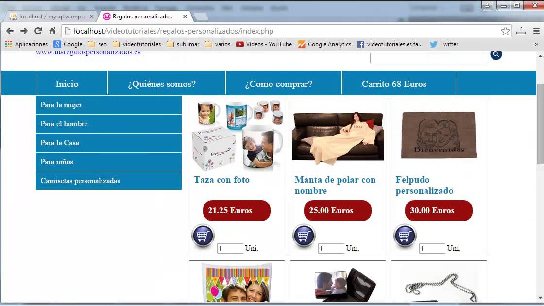 videotutorial web dinamicas
